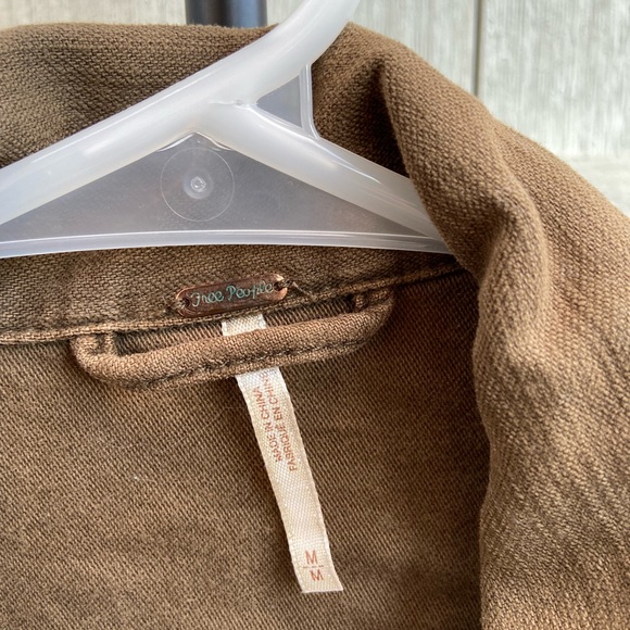 Free People Army Jacket with Detail - Picture 2 of 7